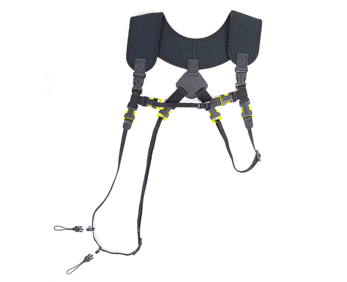 Comfort Harness Webbing Single on a white background with safety breakaway connectors