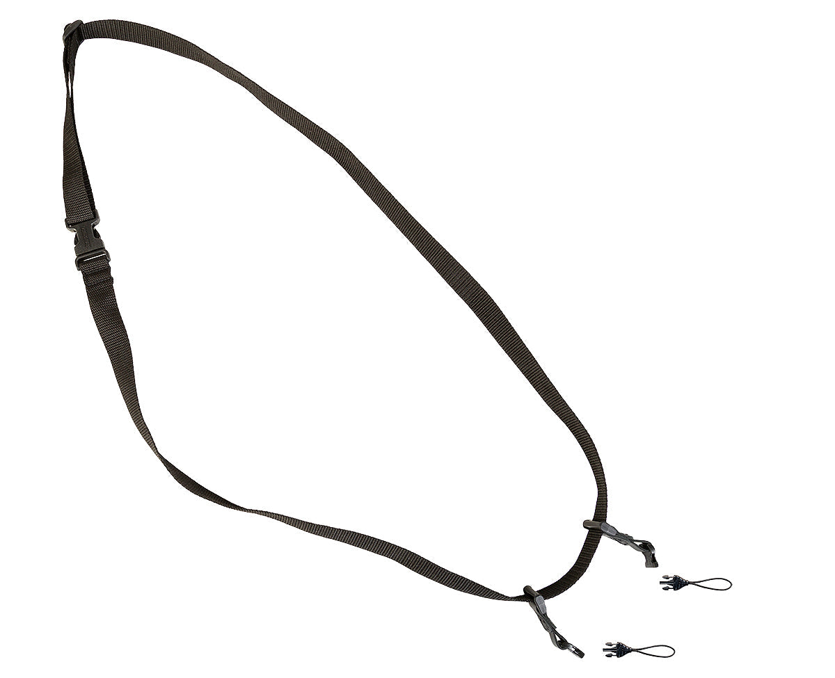 Features breakaway connector for safety in emergencies.