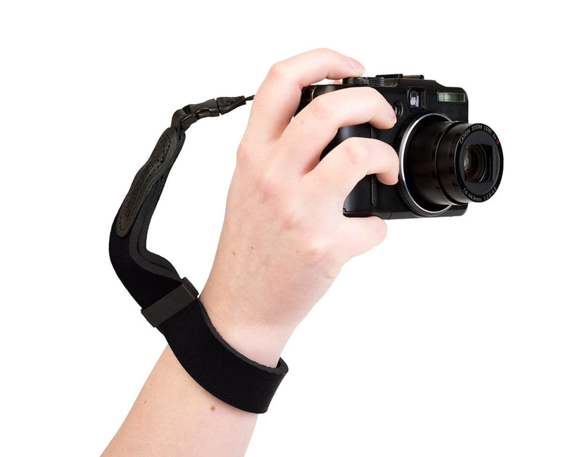 The Mirrorless Wrist Strap is designed for mirrorless cameras and other small SLR cameras
