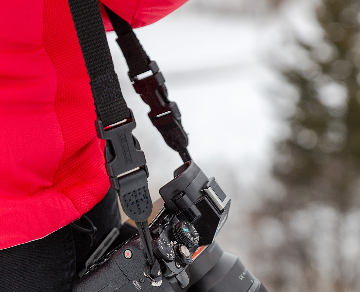 Extensions can be used to lengthen any OP/TECH USA camera strap with quick disconnects