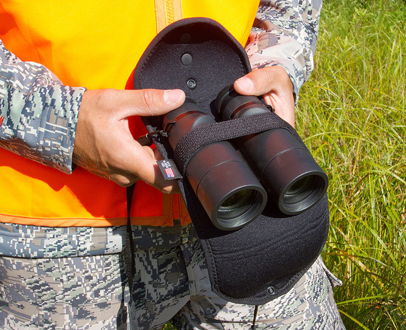 Soft Pouch™ - Bino Wrap on large binoculars