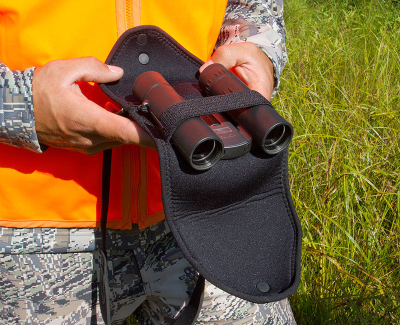 Soft Pouch™ - Bino Wrap on compact binoculars