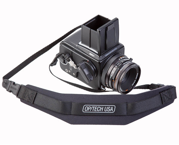 The Super Pro Strap™ works with most medium format and 35mm cameras with retaining lugs