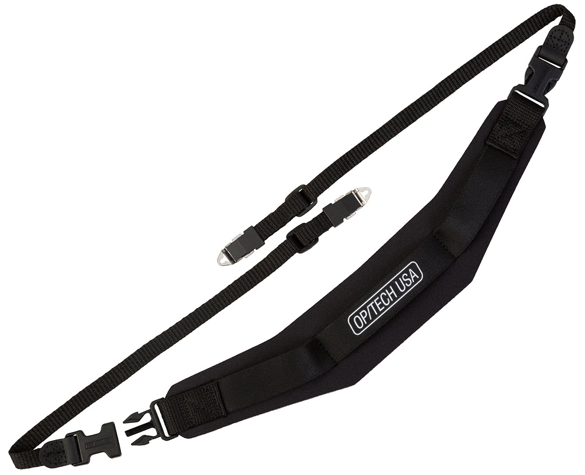The Super Pro Strap™ is an ideal neck strap for most medium format and other cameras with retaining lugs